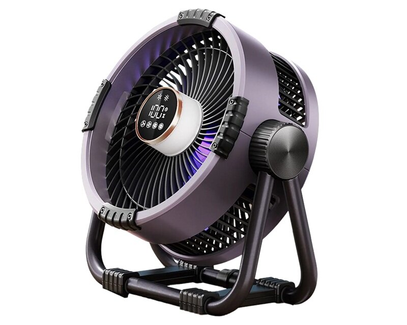 Tiross TS2285 pin dùng tới 15 giờ, quạt tích điện tuần hoàn làm mát đa năng