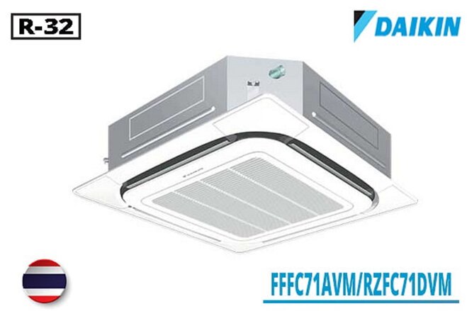 điều hòa Daikin Inverter 24000 BTU 1 chiều FFFC71AVM/RZFC71DVM gas R-32