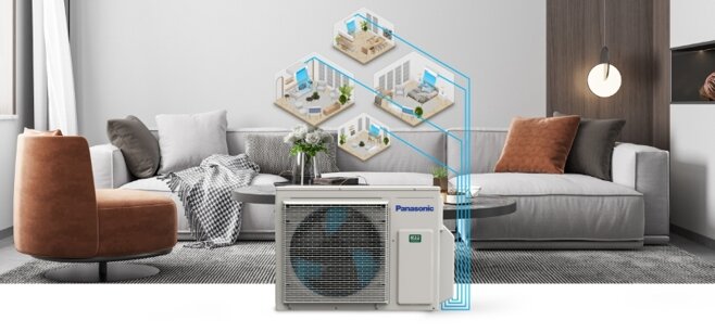 5 tính năng nổi bật của điều hòa Panasonic multi 1 nóng 4 lạnh CU-4U28YBZ