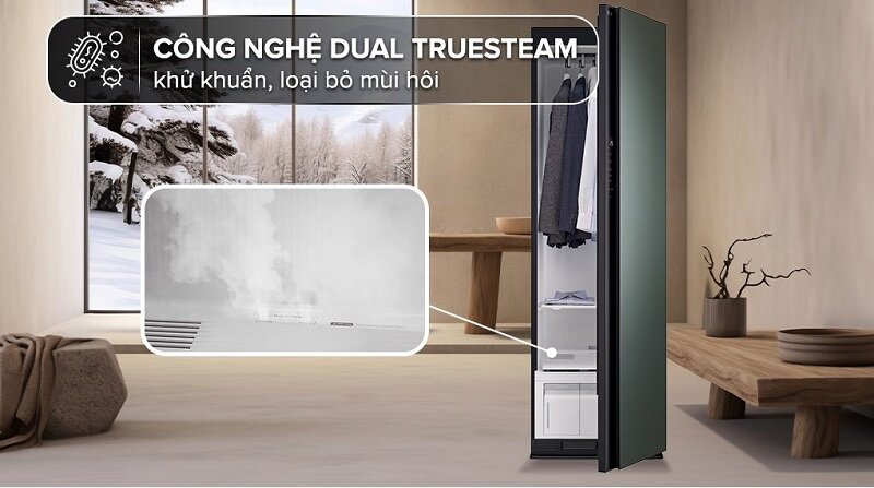 Đánh giá tủ chăm sóc quần áo LG Styler SC5MNR4G cao cấp cho gia đình