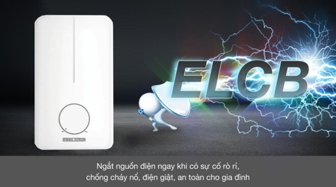 Đánh giá máy nước nóng trực tiếp Stiebel Eltron DE 35 EC 3500W