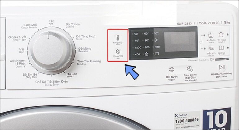 Mã lỗi máy giặt Electrolux