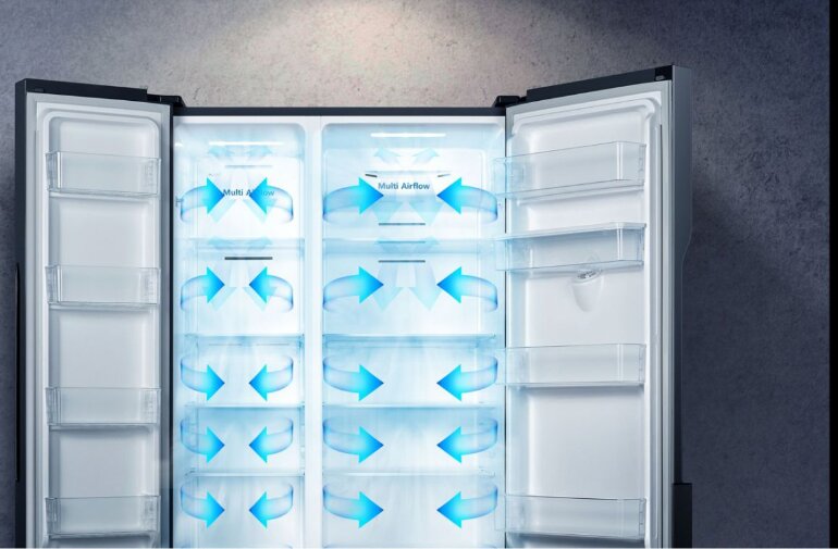 Tủ lạnh Casper RS-570VT có khả năng làm lạnh nhanh