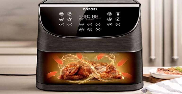 Hâm nóng thức ăn bằng nồi chiên không dầu giúp giữ lại chất dinh dưỡng hâm nóng thức ăn bằng nồi chiên không dầu