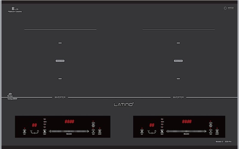 Bếp từ Latino LT-333I Pro trang bị đa dạng công nghệ hiện đại, thông minh