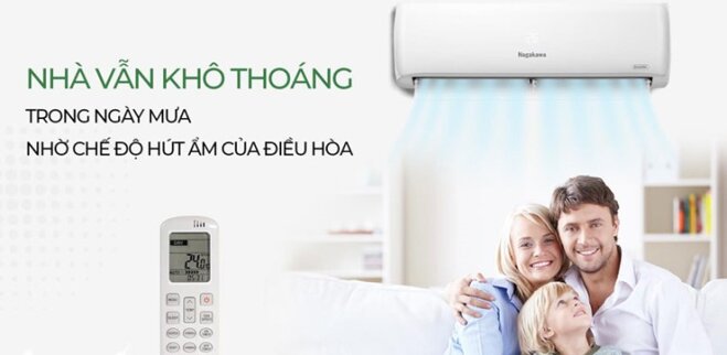 điều hòa nagakawa 12000btu 1 chiều