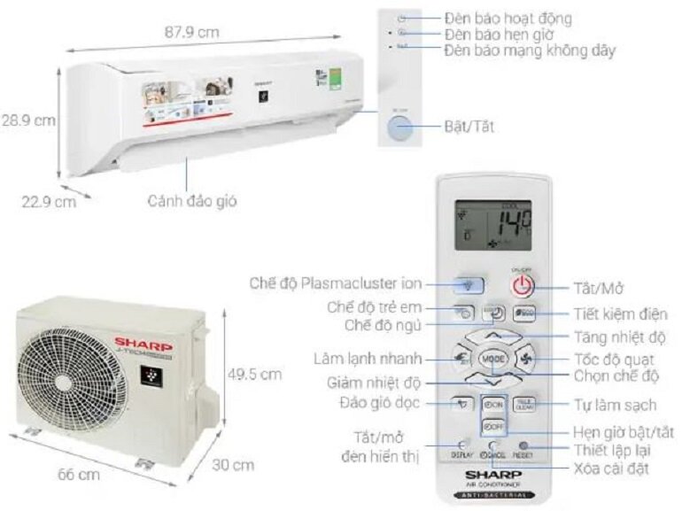 Tại sao cục nóng máy lạnh Sharp AH-XP10YMW kêu to và cách khắc phục tại nhà