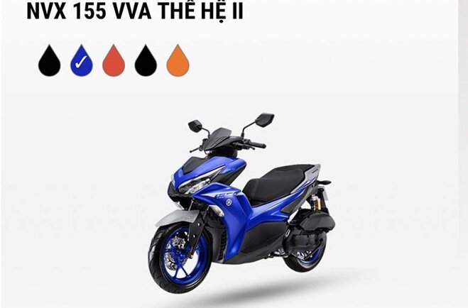 so sánh yamaha nvx thế hệ II và I