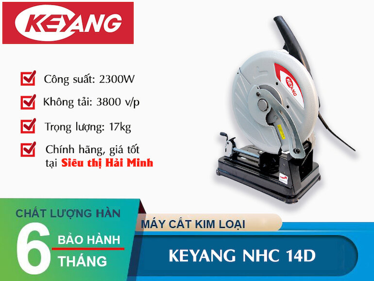 Máy cắt sắt Keyang NHC 14D (2300W)