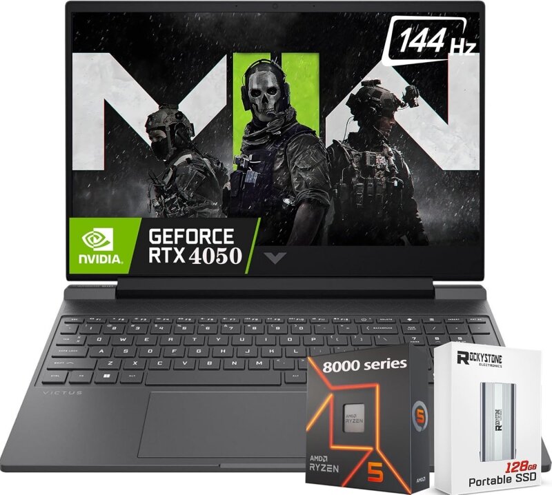 HP Victus 15: Laptop gaming giá rẻ nhưng có RTX 4050 và màn hình 144Hz