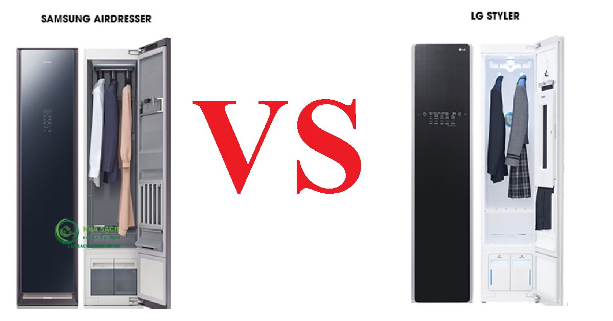 So sánh tủ giặt khô LG và Samsung - nên chọn mua loại nào tốt hơn?