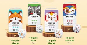 7 lý do khiến tã bỉm Etsuko luôn được các mẹ sữa yêu thích
