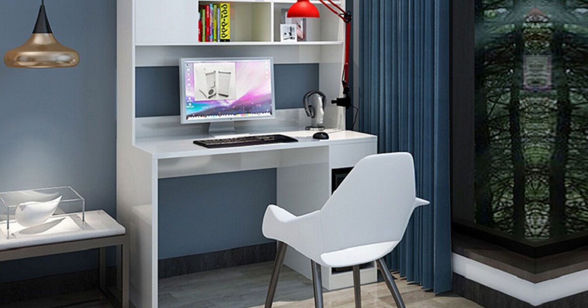 7 mẫu bàn học trắng đáng mua nhất năm 2020