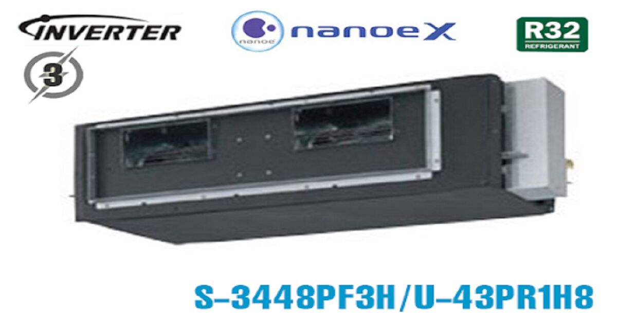 7 ưu điểm nổi bật ở điều hòa giấu trần nối ống gió Panasonic S-3448pf3h/u-43pr1h8