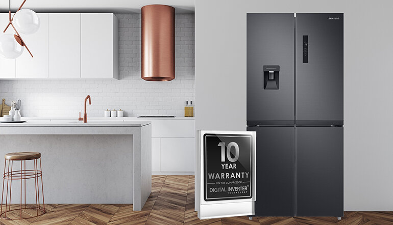 Tủ lạnh Samsung 4 cánh sở hữu nhiều tính năng thông minh