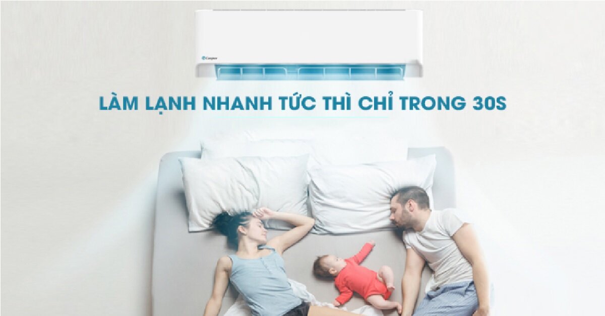 Top 4 điều hòa 12000BTU 1 chiều giá 6 triệu vnd đáng sắm nhất 2022