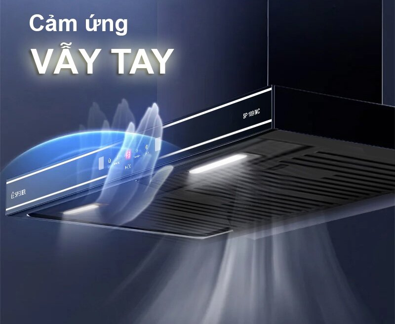 Máy hút mùi Spelier SP 109MC đỉnh cao công nghệ cho gian bếp hiện đại