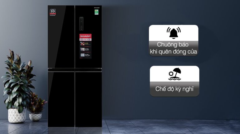 Hai tiện ích nổi bật của tủ lạnh Sharp SJ-FX420VG