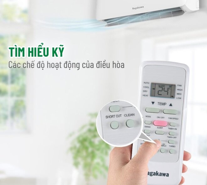 sử dụng điều hòa nagakawa