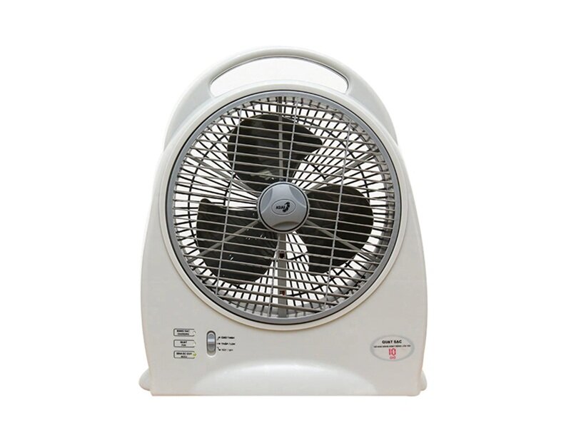 Top 9 quạt tích điện tốt nhất 2026, giá từ 495K: Tranh thủ mua trước mùa cao điểm nắng nóng