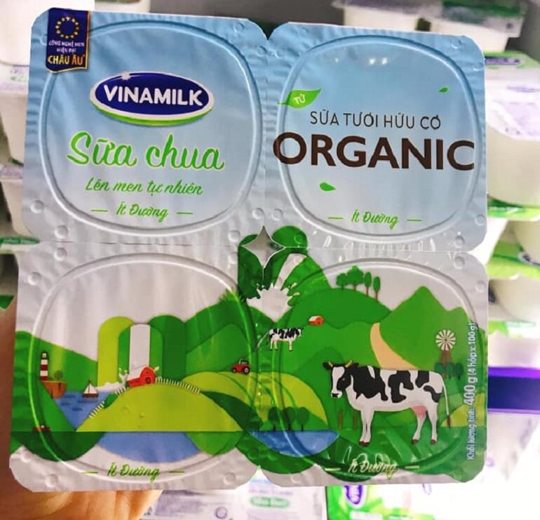 Sữa chua Vinamilk Organic