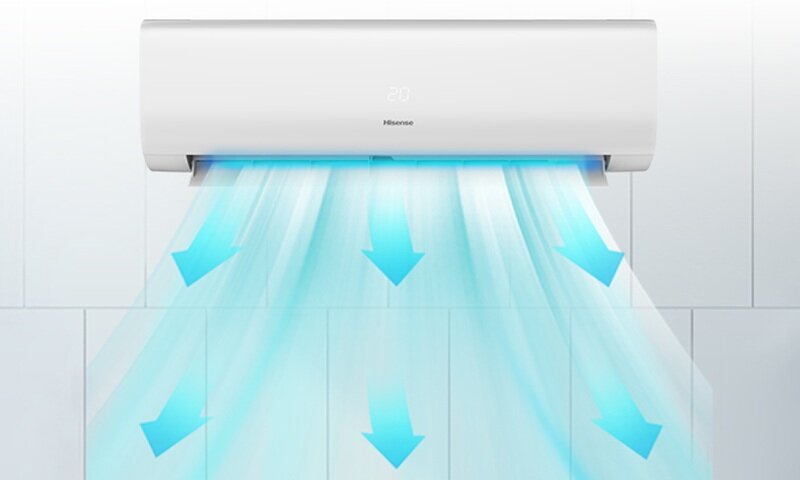 Chỉ hơn 4 triệu đồng, điều hòa Hisense AS-10TR4RYDTU02 vừa làm lạnh sâu, vừa tiết kiệm điện