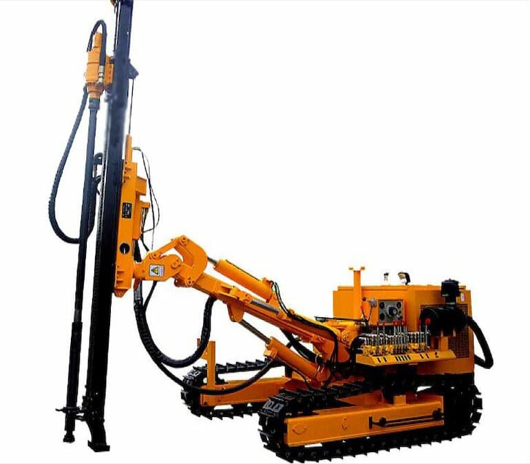 Máy khoan giếng bằng máy khoan thủy lực 3 số: XY-1