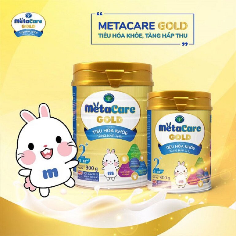 Sữa Meta Care Gold giúp con lớn khôn, khỏe mạnh