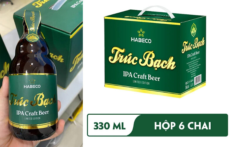 Bia craft Việt Trúc Bạch IPA