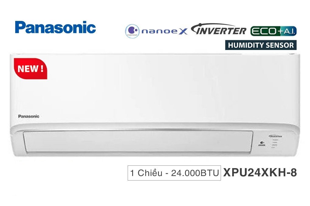 4 mẫu điều hòa inverter 24000 BTU Panasonic được các gia đình chuộng nhất hè này