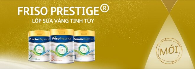 sữa bột Frisolac Prestige mới