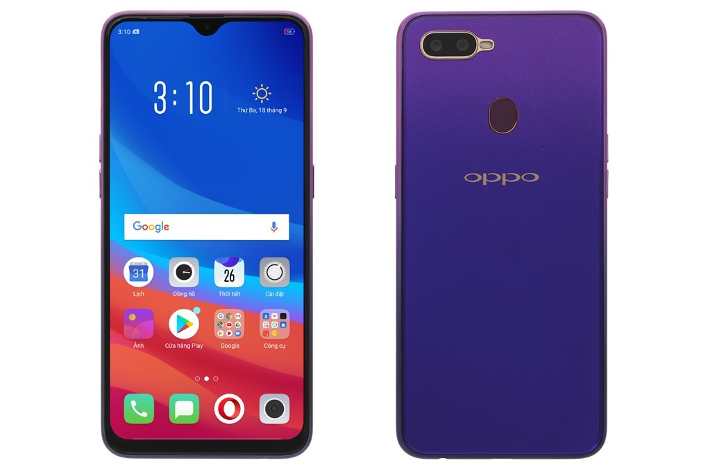 Oppo F9 thiết kế ‘’giọt nước