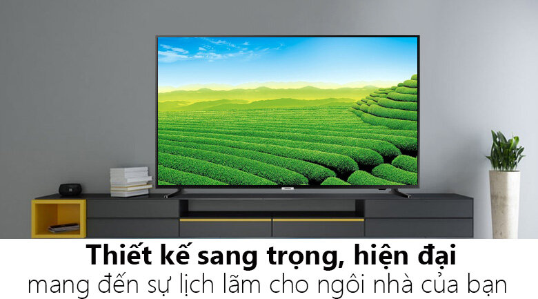 Thiết kế Tivi Samsung 4K được đánh giá là sang trọng, đẳng cấp