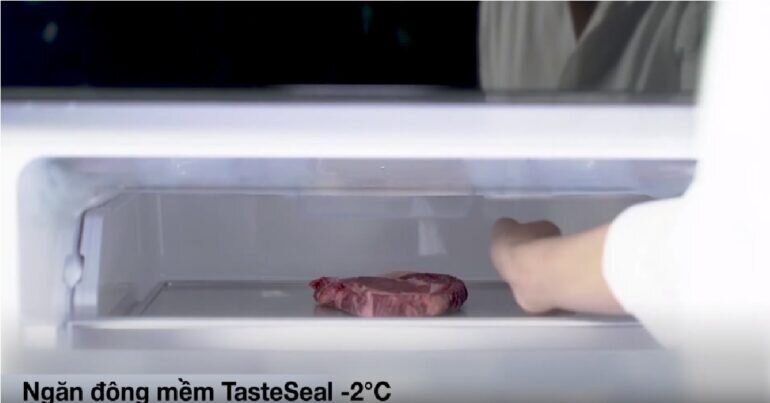 Tủ lạnh Electrolux ngăn đông mềm TasteSeal -2°C