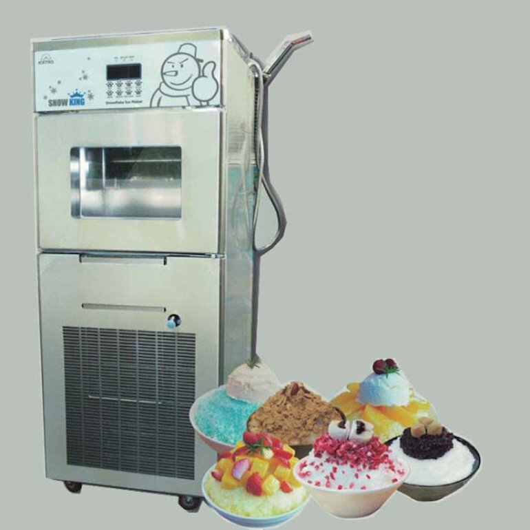 Máy làm kem tuyết bingsu DVP Market có tốt không? Có nên chọn để sử dụng hay không? 3 Máy làm kem tuyết có tủ lạnh Snow King