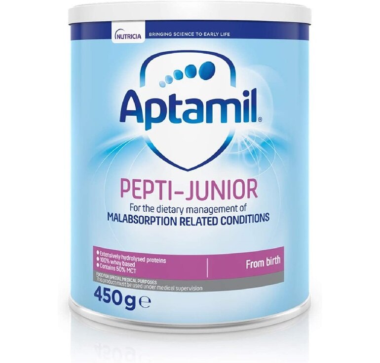 Sữa Aptamil Pepti UK đóng gói hộp 450g