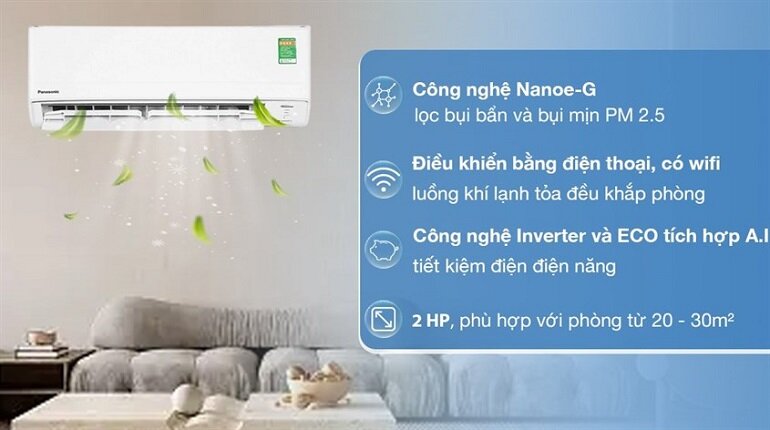 điều hòa Panasonic 2023