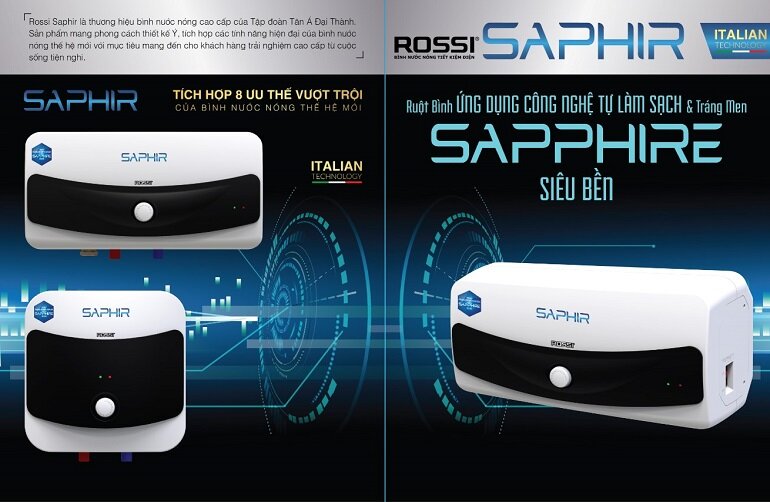 Bình nước nóng Rossi Saphir 32SQ
