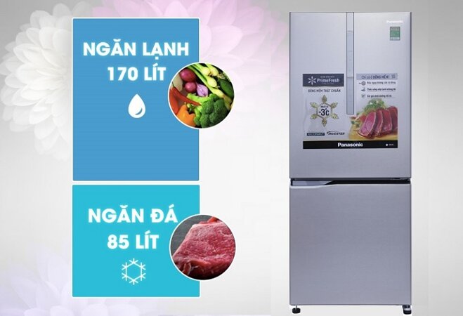 Tủ lạnh Panasonic NR-BV289XSV2 255 lít