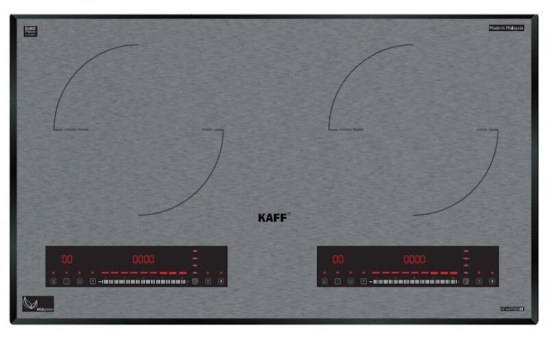 Bếp từ đôi Kaff KF-GT70038II thiết kế sang trọng, tính năng hiện đại