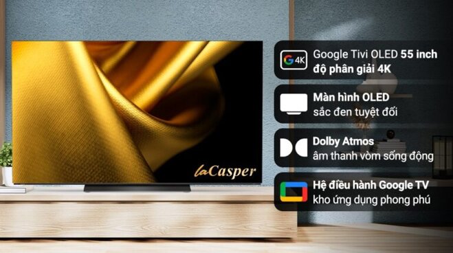 Tivi Casper 4K OLED 55 inch 55CGS810