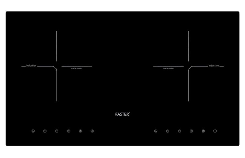 Bếp từ đôi Faster FS 738i Plus nhập khẩu Malaysia chế độ nấu nhanh, tiện lợi