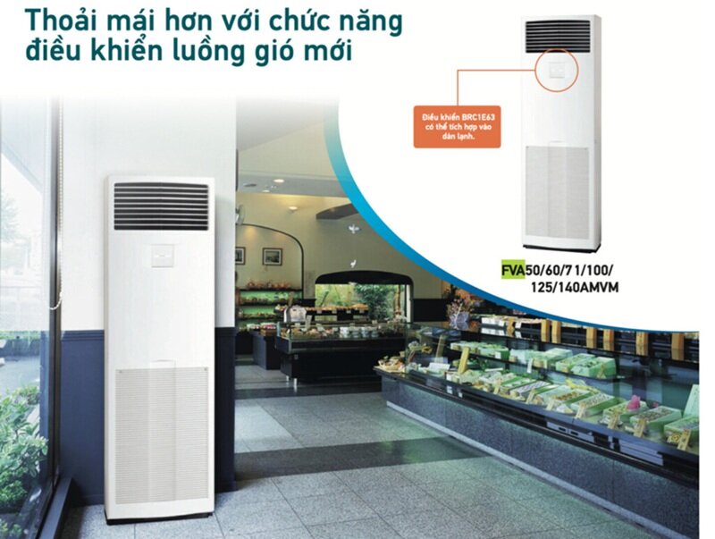 Điều hòa cây Daikin 24000 BTU FVA71AMVM/RZF71CV2V giá cao nhưng 