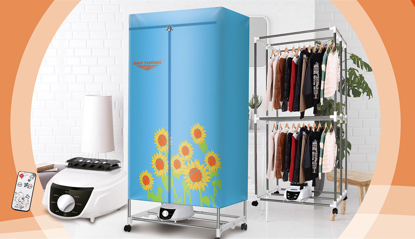 8 kinh nghiệm mua tủ sấy quần áo tốt cùng hướng dẫn cách lắp, sử dụng