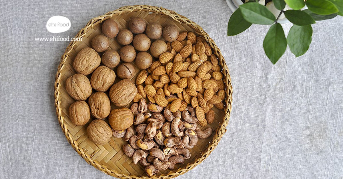 8 Lợi ích tuyệt vời của hạt dinh dưỡng mà bạn chưa biết !