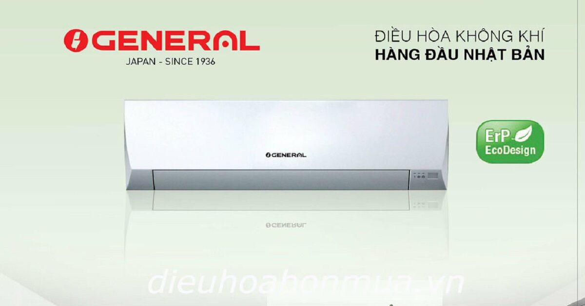 8 lý do nên mua điều hòa General 24000 BTU 2 chiều Inverter ASHA24LEC gas R-410A