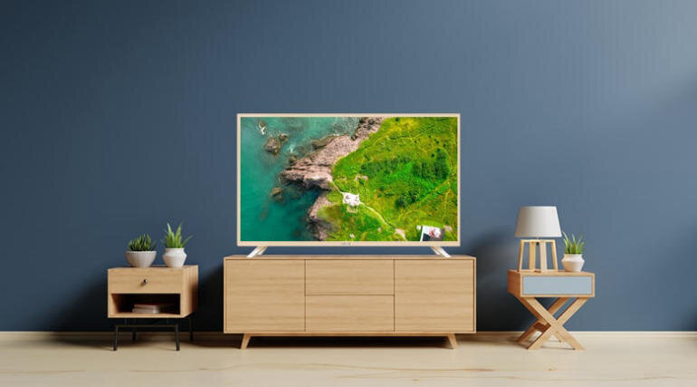 Thiết kế sang trọng tiện dụng của Smart Tivi Asanzo 32 inch 32AS100