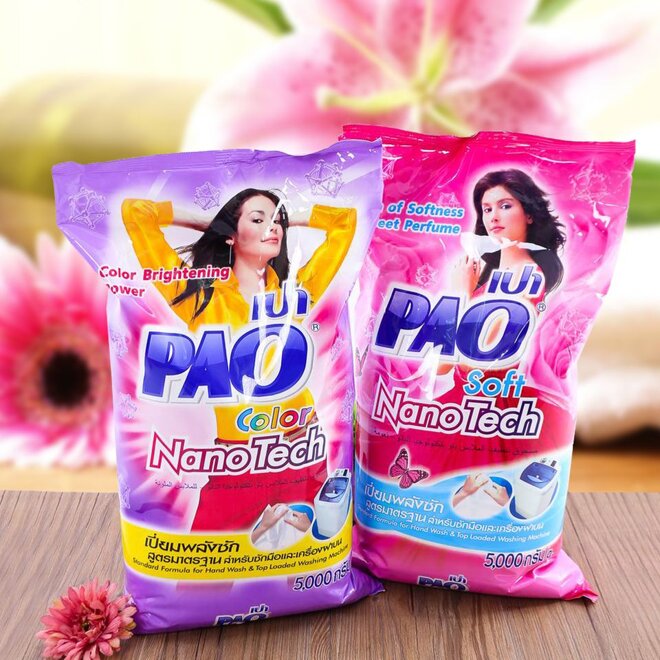 Sản phẩm bột giặt PAO