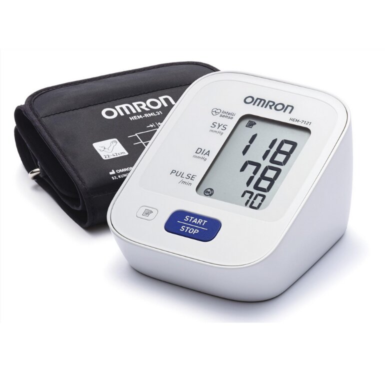 Máy đo huyết áp dùng cho vùng bắp tay Omron