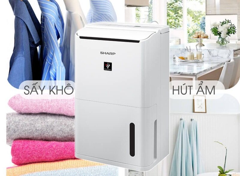 Top 4 máy hút ẩm Sharp giá từ 3 triệu đồng, bán chạy mùa nồm ẩm